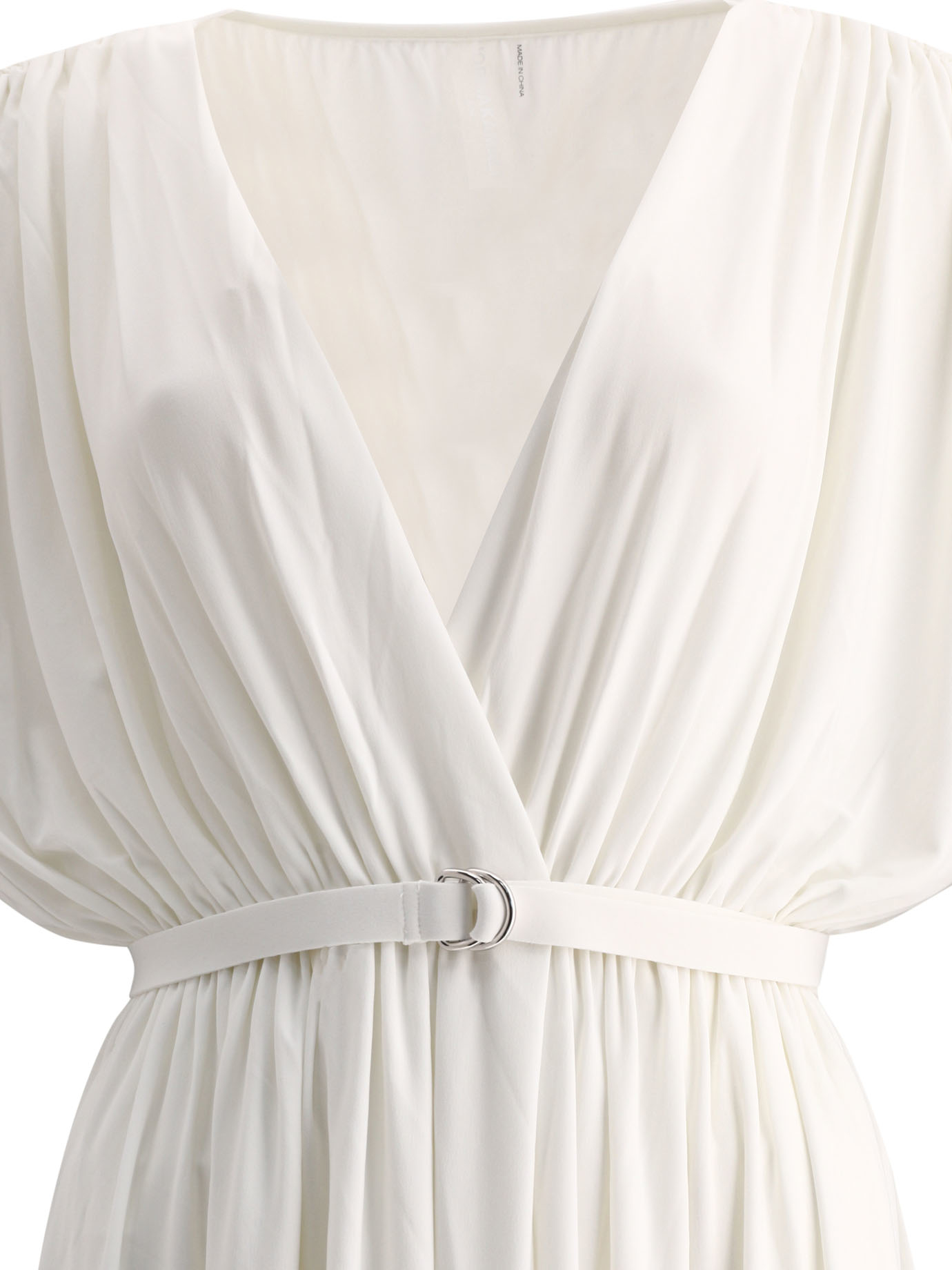 NORMA KAMALI White Athena gown